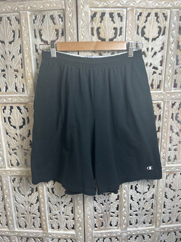 Black Champion Athletic Shorts-Size Medium