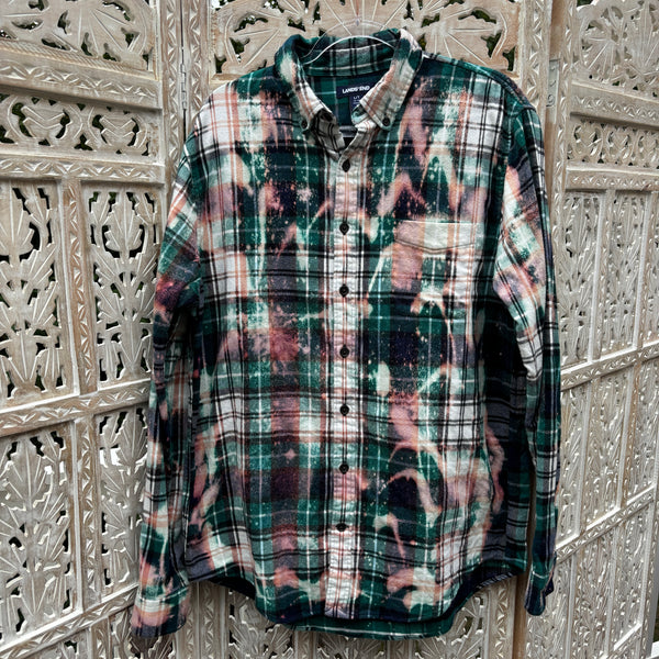 Unisex Revamped BLEACHED OUT Flannel