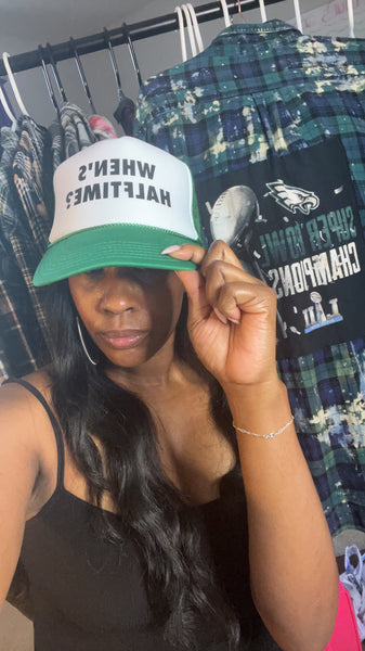 When's Halftime Trucker Hat-Eagles Fans ONLY!!!!!!