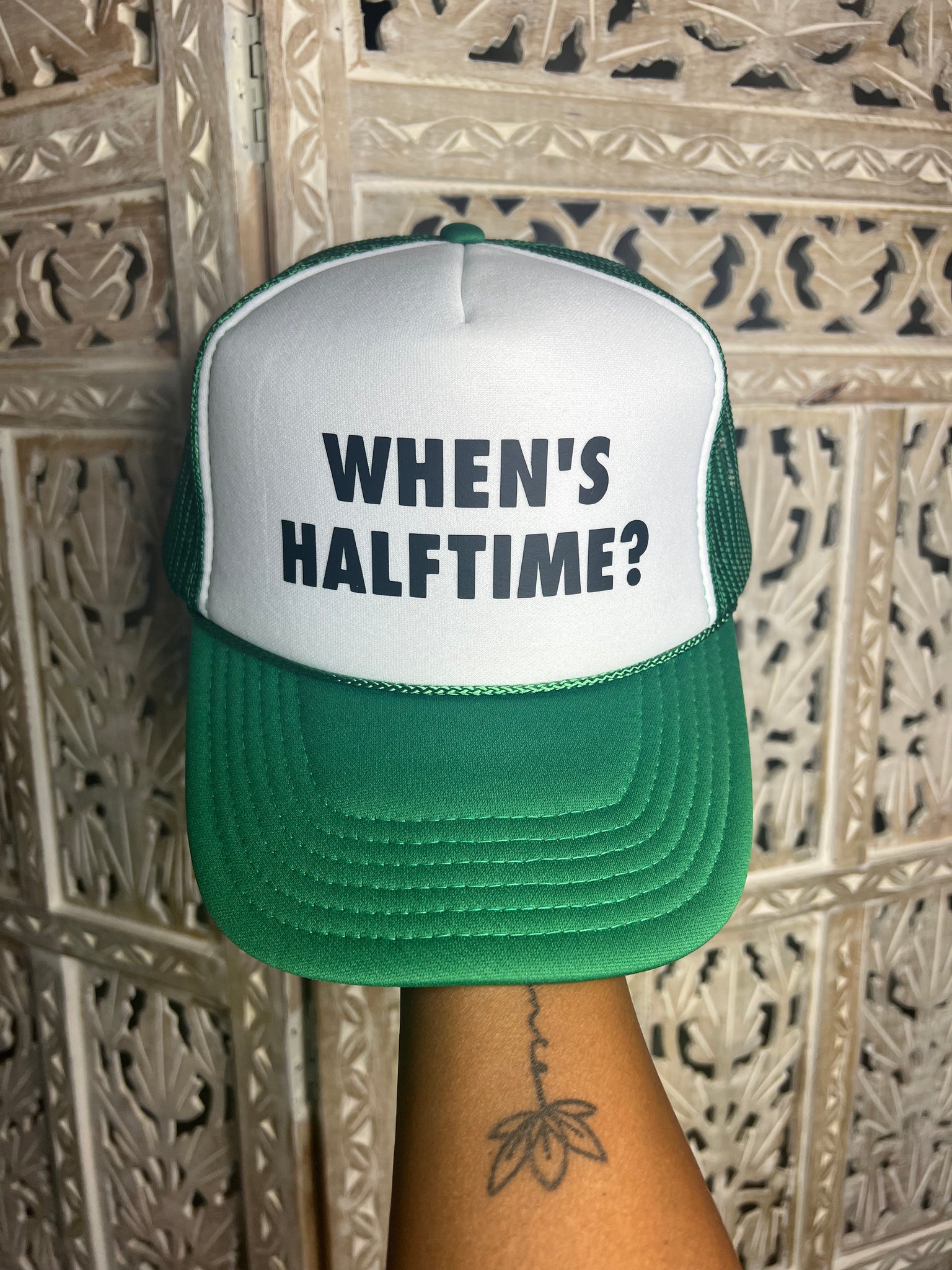 When's Halftime Trucker Hat-Eagles Fans ONLY!!!!!!