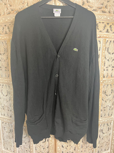 Ladies Lacoste Button up cardigan-Size 8