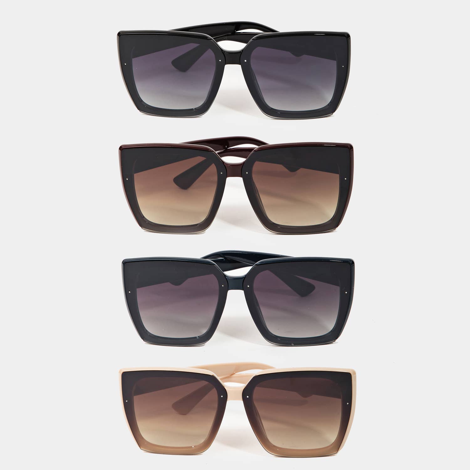 Leanna Oversized Frame Square Sunglasses