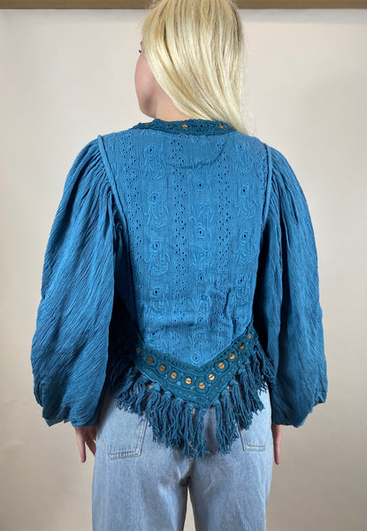 The Calm to my Storm Boho Blouse